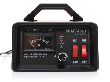 АВТОМОБИЛЬНОЕ ВЫПРЯМИТЕЛЬНОЕ ЗАРЯДНОЕ УСТРОЙСТВО 6/12В 75Ач LED DI