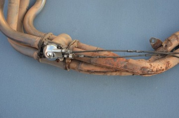 honda cbr 929 sc 44 выпускной коллектор выпускной клапан