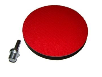 ДИСКОВЫЙ АДАПТЕР С РЕЗЬБОЙ М14 125 ММ НА ЗАВЕЛКРО + ВИНТ