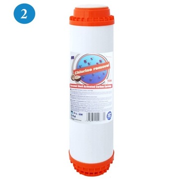 ФИЛЬТР ПРЕДВАРИТЕЛЬНОЙ ВОДЫ ДЛЯ ВСЕГО ДОМА, 3-СТУПЕНЧАТЫЙ УГЛЕРОДНЫЙ