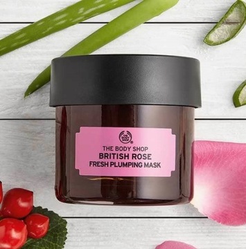 THE BODY SHOP BRITISH ROSE MASK Успокаивающая маска с розой British Rose 15 мл