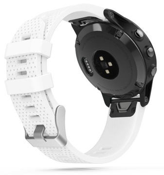 БЕЛЫЙ Силиконовый ремешок Garmin FENIX 5S QuickFit