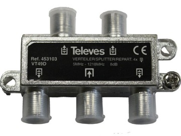 РАЗВЕТВИТЕЛЬ ТВ СИГНАЛА OPTICUM на 8 телевизоров