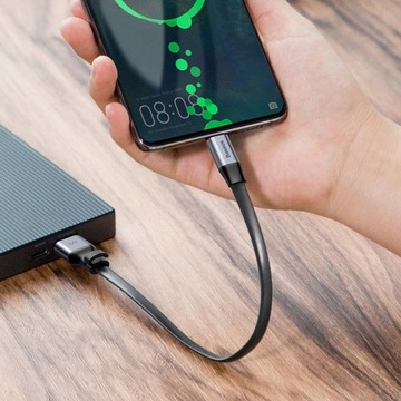 ПЛОСКИЙ КАБЕЛЬ USB/USB-C BASEUS 5A QC 3.0 SAMSUNG
