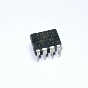 25AA640A-I/P Pamięć EEPROM 8kx8bit DIP8 [1szt]