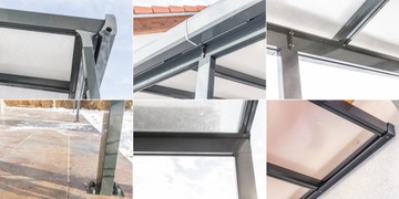 GUTTA ТЕРРАСНОЕ ПОКРЫТИЕ ПЕРГОЛА ТЕНТ 4,26x4,06