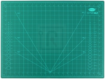 Коврик для резки HQ A2 60x45 ПРОЕКТЫ МОДЕЛИ ШАБЛОНЫ