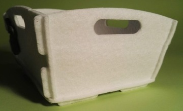 корзина корзинка Пасхальная корзинка из фетра 1 шт.