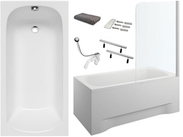 WANNA prostokątna OBUDOWA PARAWAN CLASSIC 170x75