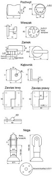 ОБОРУДОВАНИЕ ДЛЯ САНИТАРНЫХ КАБИН, РАЗДЕВАЛОК, ТУАЛЕТА, СЛЕВА, СЕРЫЙ МАТЕРИАЛ