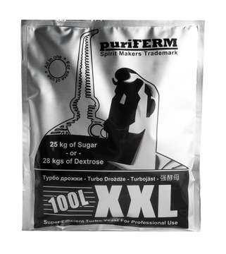 Drożdże gorzelnicze PuriFerm XXL Turbo na 100L