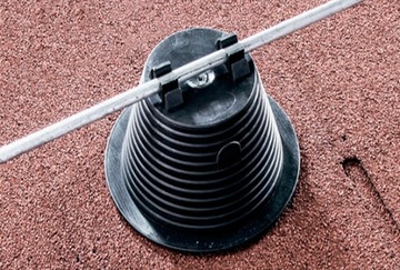 Бетонный пирог в пластике для кровли ОГ3, проволока 10мм.