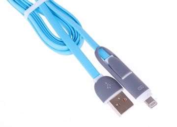 Кабель USB-micro USB/iPhone 2А 1м LB0066N LIBOX