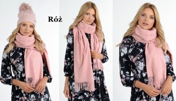 Женский КАШЕМИРОВЫЙ ШАРФ с бахромой ШАРФ