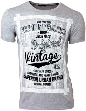 KOSZULKA MĘSKA T-SHIRT _ VINTAGE _ T71 _ r. XL