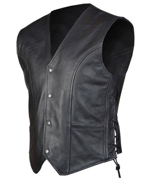 Kamizelka skórzana OZONE VEST-STAFF XXL