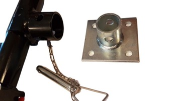 Входная опора для ПРИЦЕПА, прочная, 2 т, регулируемая РУКОЯТКА НОВАЯ