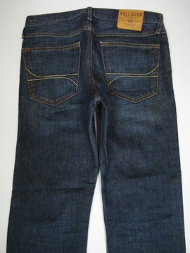 HOLLISTER SPODNIE JEANS W31 L30 BDB STAN