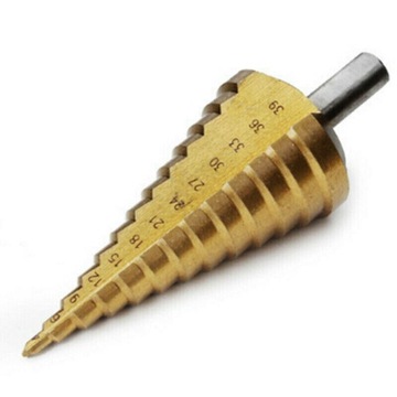 WIERTŁO 4-39 STOŻKOWE STOPNIOWE CHOINKA HSS TYTAN