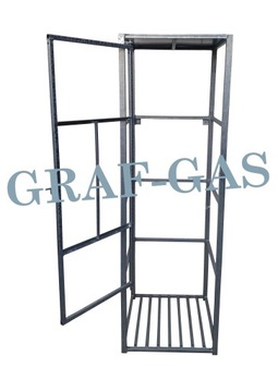 * КОНТЕЙНЕРНАЯ КОРЗИНА ПОДСТАВКА ДЛЯ ГАЗОВЫХ БАЛЛОНОВ НА 4 БАЛЛОНА ПО 50 Л.