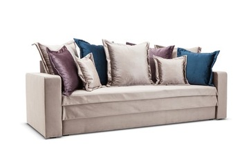 Kanapa Sofa rozkładana stylowa wersalka poduszki