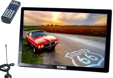 TELEWIZOR SAMOCHODOWY TIR 14' DVBT USB SD RADIO FM