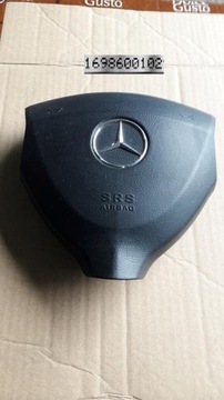 PODUSZKA AIRBAG KIEROWCY MERCEDES A 169 1698600102