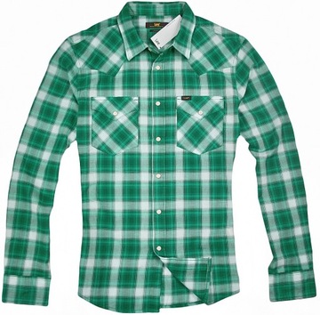 LEE WESTERN SHIRT L643GIEB SLIM FIT KOSZULA - S