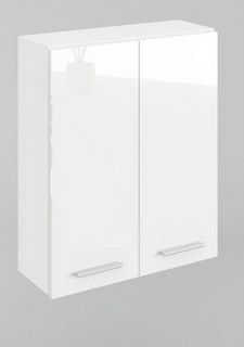 Szafka łazienkowa wisząca W9 90 cm b.połysk gł.25