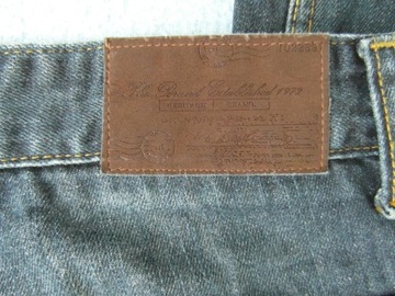 Spodnie jeans BRAVE & SOUL granatowe