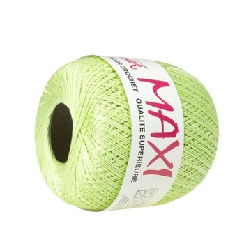 Kordonek MAXI 100% bawełniany Altin Basak nr 9352 zielony, do szydełkowania