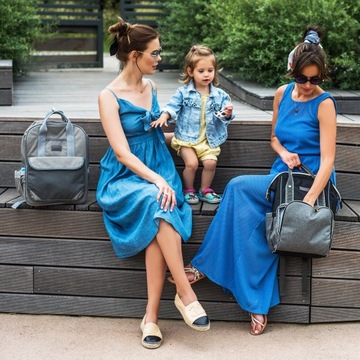 BabyOno Рюкзак для мамы OSLO 1424/01 Черный