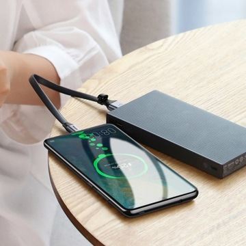 ПЛОСКИЙ КАБЕЛЬ USB/USB-C BASEUS 5A QC 3.0 SAMSUNG