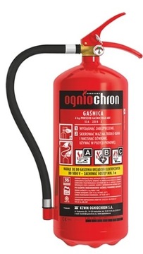 GAŚNICA PROSZKOWA 6 KG OGNIOCHRON