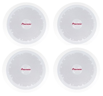 ПОТОЛОЧНАЯ АУДИОСИСТЕМА 4 ДИНАМИКА PIONEER ПУЛЬТ MP3