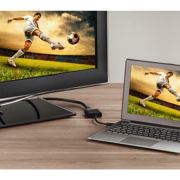HAMA USB C — адаптер DisplayPort 4K ULTRA HD