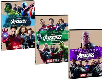 ТРИЛОГИЯ МСТИТЕЛИ [3 DVD] КОЛЛЕКЦИЯ MARVEL