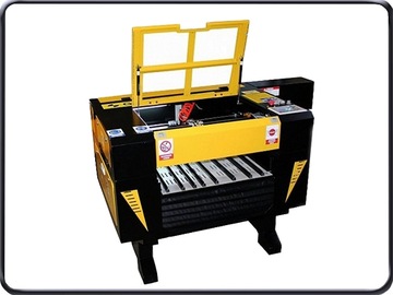 LASER CO2 60X40 60W 6040 PLOTER CNC REKLAMA GRAWER