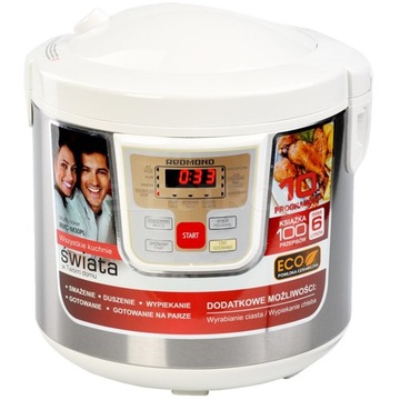 Multicooker Redmond RMC-M30E -10 PROGRAMÓW AUTOMATYCZNYCH 900W - z defektem