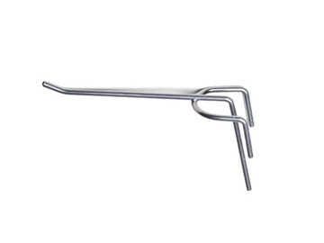 HAK DO KRAT ZAWIESZKA HAKI L-25CM ZAWIESZKI SREBRO