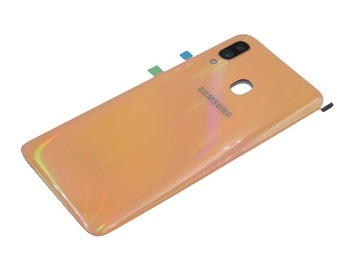 Oryg klapka baterii Samsung A40 A405 pomarańczowa
