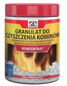 HANSA GRANULAT PELET ŚRODEK DO USUWANIA SMOŁY 1KG