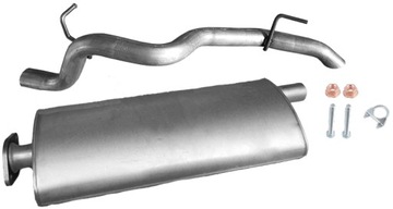 RURA TŁUMIK ŚRODKOWY JEEP RENEGADE 3.7 2002-2007