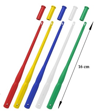 ANPLAST WYPYCHACZ PLASTIKOWY Z ZATYCZKĄ 16cm