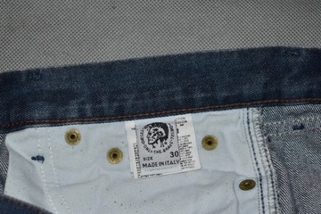 DIESEL oryginalne spodnie jeansy lekkie dzwony W30