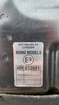 CITROEN NEMO KAPOTA