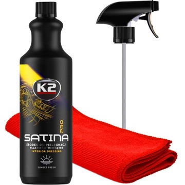 K2 SATINA PRO SUNSET FRESH + MIKROFIBRA RED DEVIL