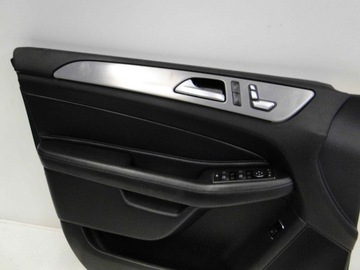 MERCEDES ML GLE W166 166 TAPICERKA DRZWI KOMPLET