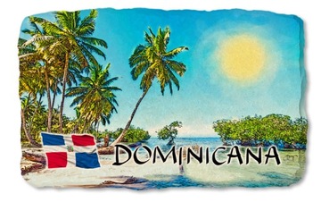 DOMINICANA DOMINIKANA magnes lodówkę kamień 577