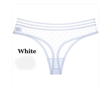 A19 PRZEZROCZYSTE STRINGI FASHION SLIM